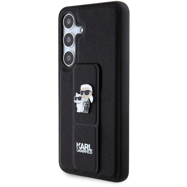 Karl Lagerfeld - Saffiano Gripstand (KLHCS24SGSAKCPK) - Samsung Galaxy S24 - Karl&Choupette