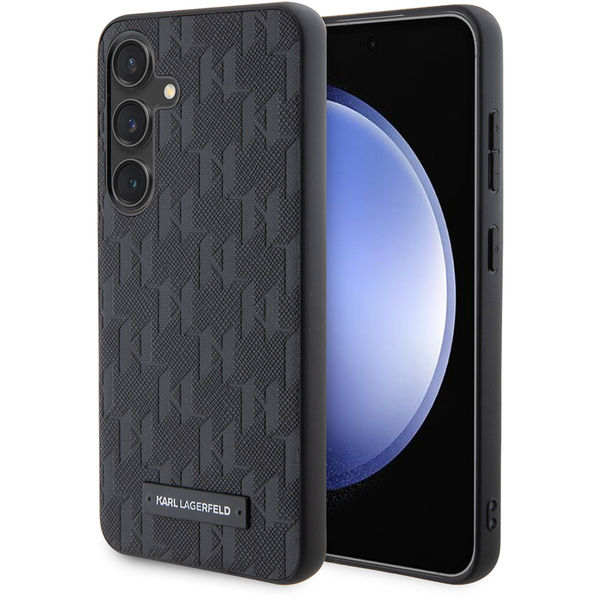 Karl Lagerfeld - Saffiano (KLHCS24SSAKLHPK) - Samsung Galaxy S24 - Mono Metal Logo