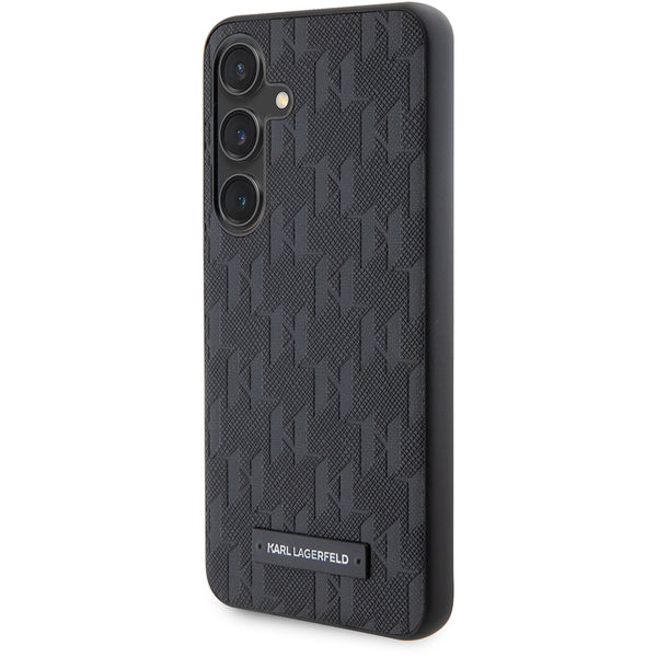 Karl Lagerfeld - Saffiano (KLHCS24SSAKLHPK) - Samsung Galaxy S24 - Mono Metal Logo