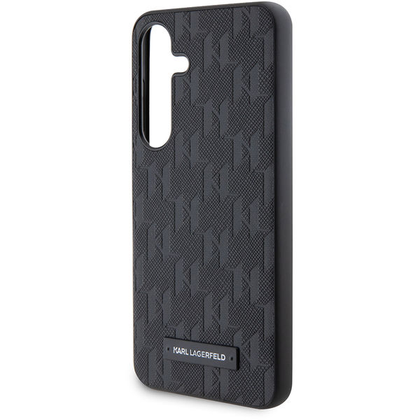Karl Lagerfeld - Saffiano (KLHCS24SSAKLHPK) - Samsung Galaxy S24 - Mono Metal Logo