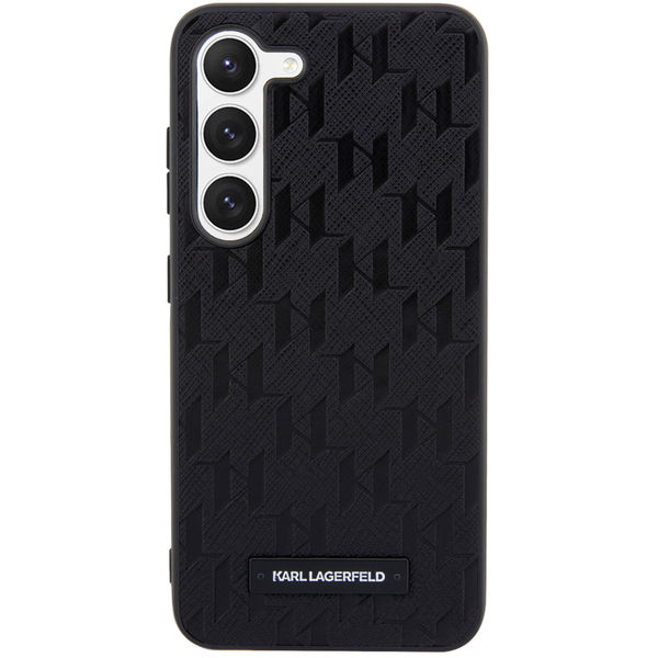 Karl Lagerfeld - Saffiano (KLHCS23SSAKLHPK) - Samsung Galaxy S23 - Mono Metal Logo