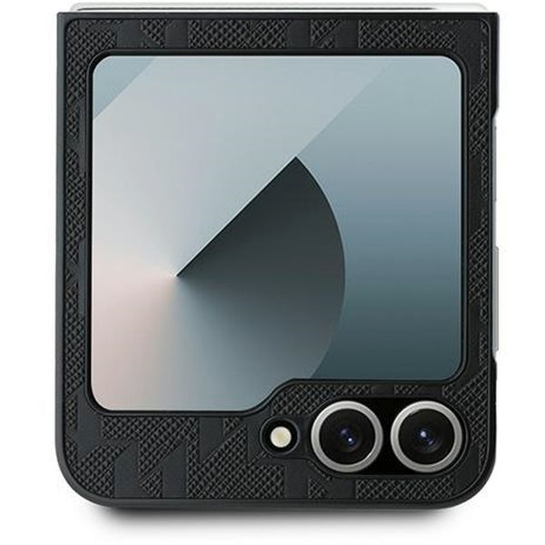 Karl Lagerfeld - Saffiano (KLHCZF6PGKSKIHK) - Samsung Galaxy Z Flip6 - Monogram Head Pin