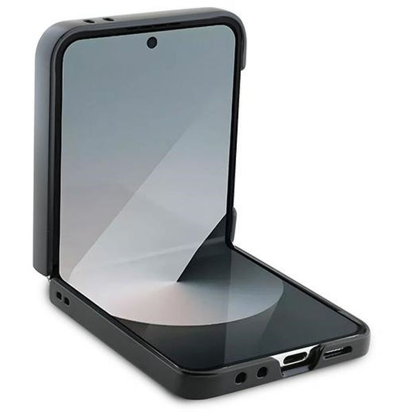 Karl Lagerfeld - Saffiano (KLHCZF6PGKSKIHK) - Samsung Galaxy Z Flip6 - Monogram Head Pin