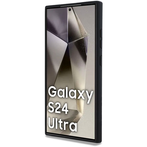 Karl Lagerfeld - Silicone (KLHCS24LSMHCNPK) - Samsung Galaxy S24 Ultra - Choupette Metal Pin