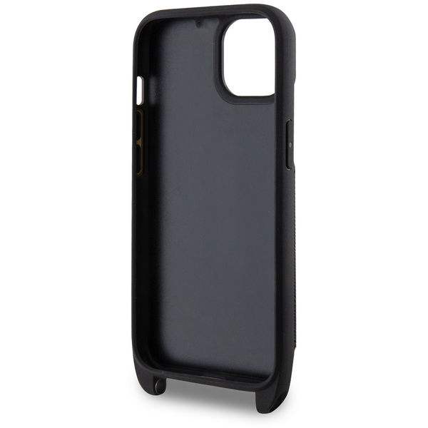 Karl Lagerfeld - Saffiano Crossbody (KLHCP14SCSAKHPKK) - iPhone 14 - Monogram Ikonik