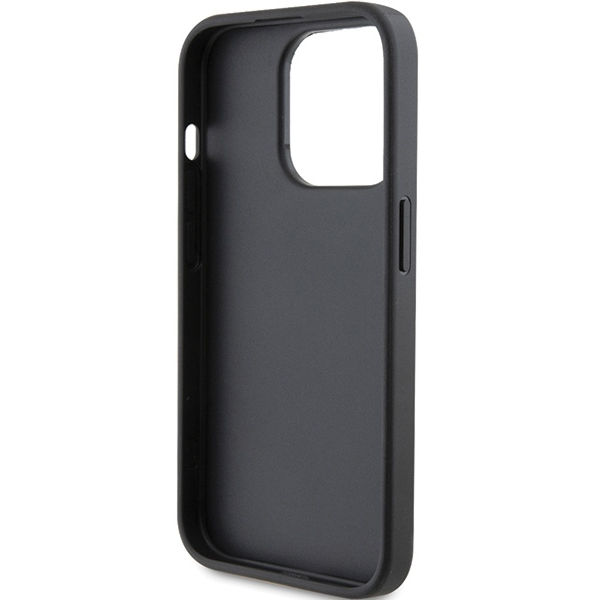 Karl Lagerfeld - Saffiano Cardslot (KLHCP15LSAPKCNPK) - iPhone 15 Pro - Karl&Choupette