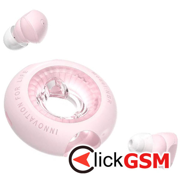 Vention - Wireless Earbuds Tiny T17 (NBRP0) - Type-C, True Wireless, Bluetooth 5.3, Touch Control, IPX4, Hi-Fi sound - Pink