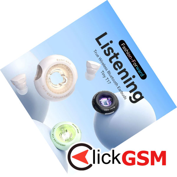 Vention - Wireless Earbuds Tiny T17 (NBRP0) - Type-C, True Wireless, Bluetooth 5.3, Touch Control, IPX4, Hi-Fi sound - Pink