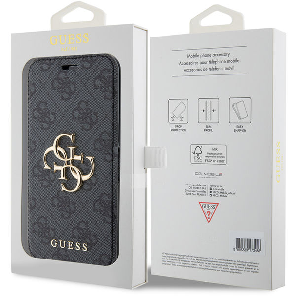 Guess - Book 4G (GUBKP15S4GMGGR) - iPhone 15 - Grey