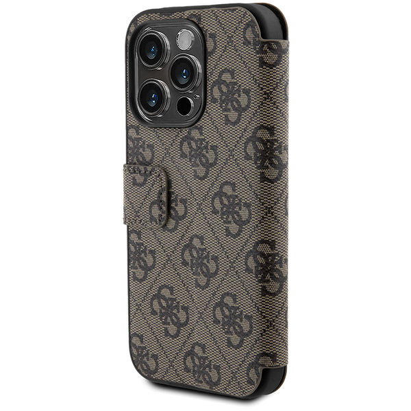 Guess - Book 4G (GUBKP15X4GMGBR) - iPhone 15 Pro Max - Brown