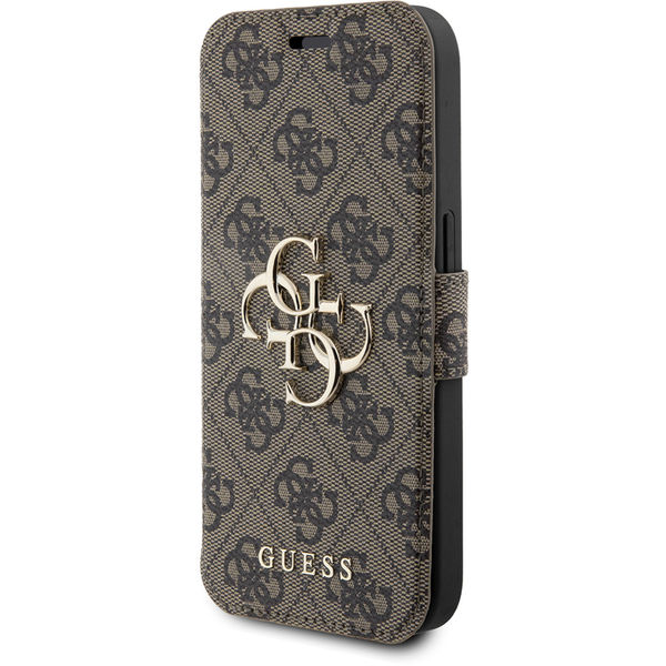 Guess - Book 4G (GUBKP15X4GMGBR) - iPhone 15 Pro Max - Brown