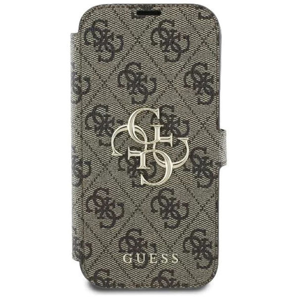 Guess - Book 4G (GUBKP16L4GMGBR) - iPhone 16 Pro - Brown