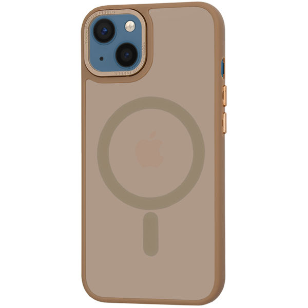 Techsuit - HaloFrost MagSafe Series - iPhone 13 - Sandstone Brown