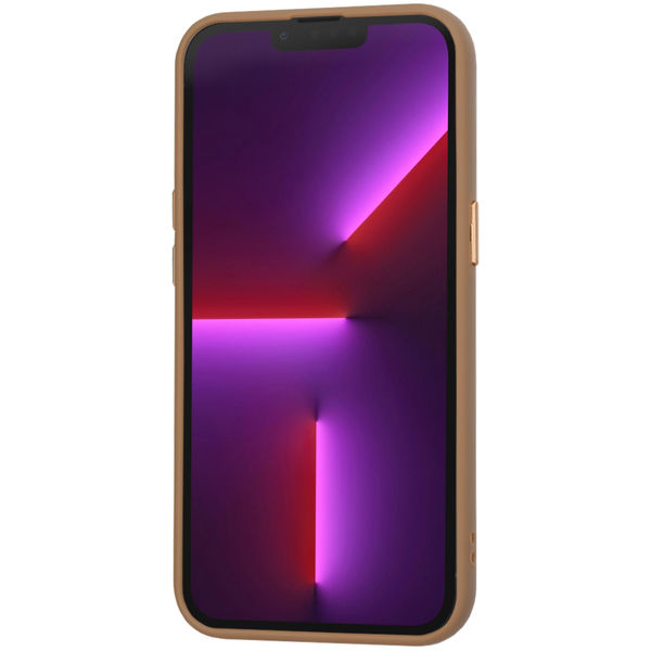 Techsuit - HaloFrost MagSafe Series - iPhone 13 Pro - Sandstone Brown