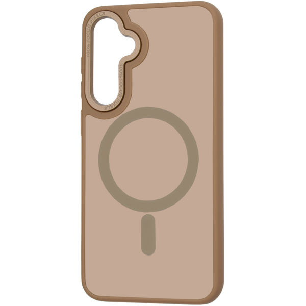 Techsuit - HaloFrost MagSafe Series - Samsung Galaxy S23 Plus - Sandstone Brown