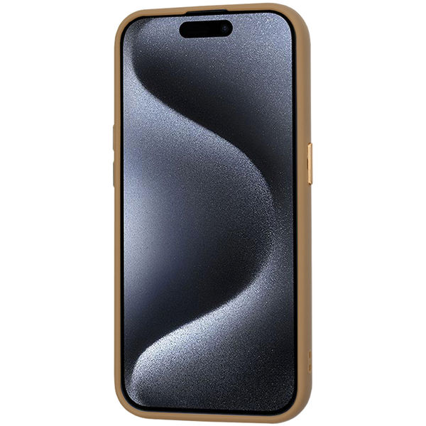 Techsuit - HaloFrost MagSafe Series - iPhone 15 Pro - Sandstone Brown