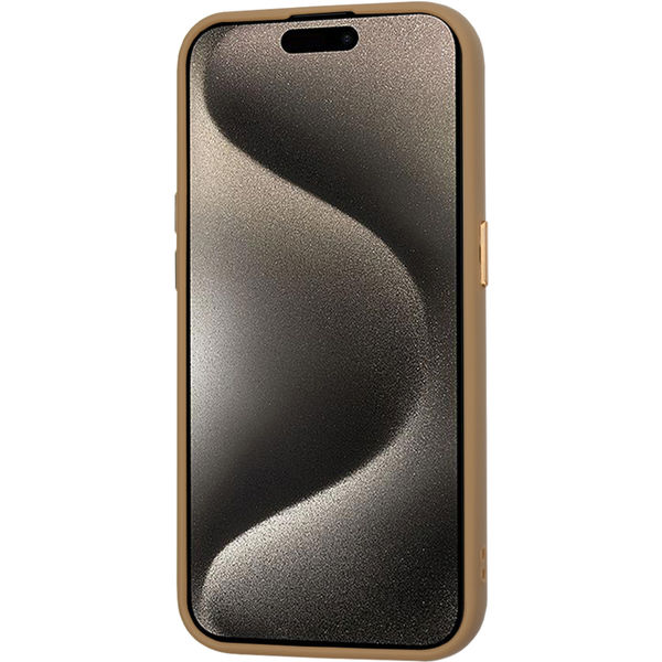 Techsuit - HaloFrost MagSafe Series - iPhone 15 Pro Max - Sandstone Brown