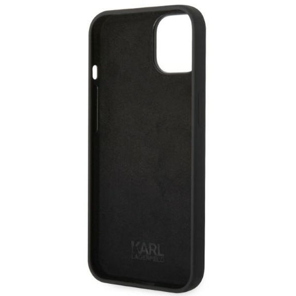 Karl Lagerfeld - Silicone (KLHCP14MSRSGRCK) - iPhone 14 Plus - Black RSG