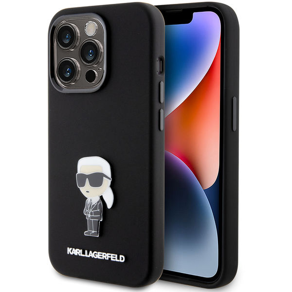 Karl Lagerfeld - Silicone (KLHCP15LSMHKNPK) - iPhone 15 Pro - Ikonik