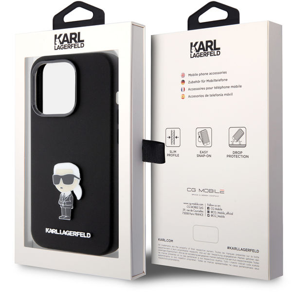 Karl Lagerfeld - Silicone (KLHCP15LSMHKNPK) - iPhone 15 Pro - Ikonik