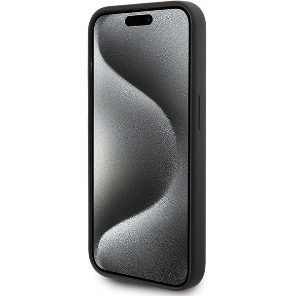 Karl Lagerfeld - Silicone (KLHCP15LSKSBMCK) - iPhone 15 Pro - Karl Script
