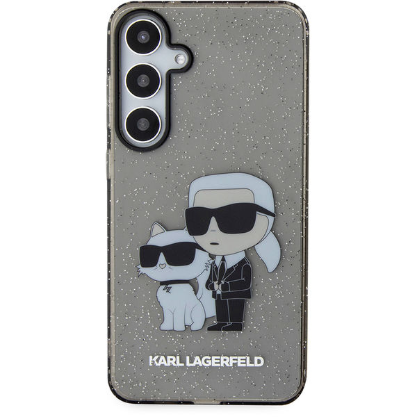 Karl Lagerfeld - Hardcase Glitter (KLHCS24MHNKCTGK) - Samsung Galaxy S24 Plus - Karl&Choupette