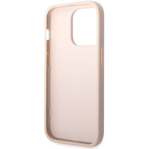 Guess - Hardcase 4G Big Metal Logo (GUHCP15L4GMGPI) - iPhone 15 Pro - Pink