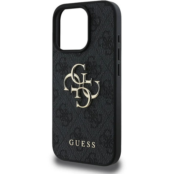 Guess - Hardcase 4G Big Logo (GUHCP16L4GMGGR) - iPhone 16 Pro - Black