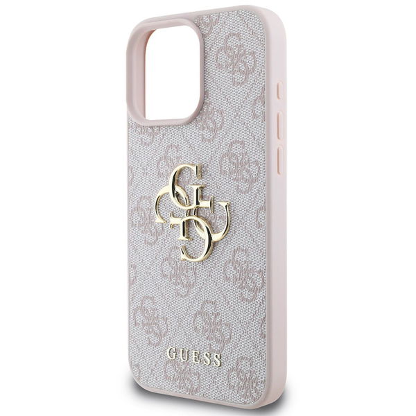 Guess - Hardcase 4G Big Logo (GUHCP16L4GMGPI) - iPhone 16 Pro - Pink