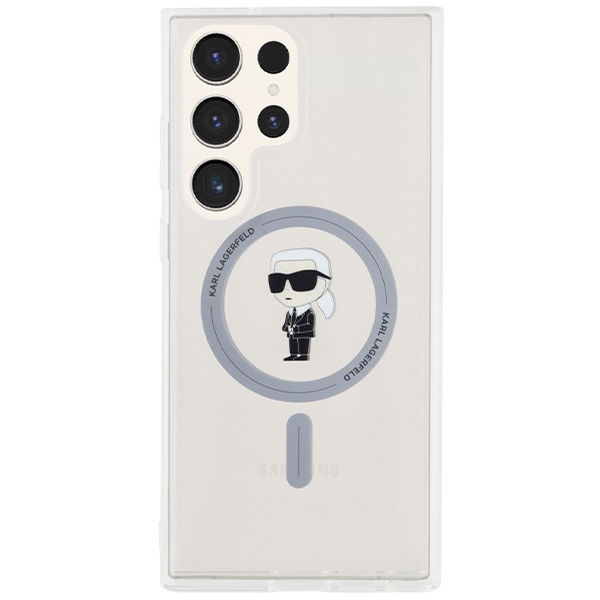 Karl Lagerfeld - IML MagSafe (KLHMS24LHFCKNOT) - Samsung Galaxy S24 Ultra - Transparent Ikonik