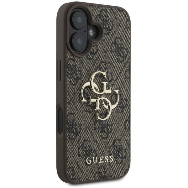 Guess - Hardcase 4G Big Logo (GUHCP16S4GMGBR) - iPhone 16 - Brown