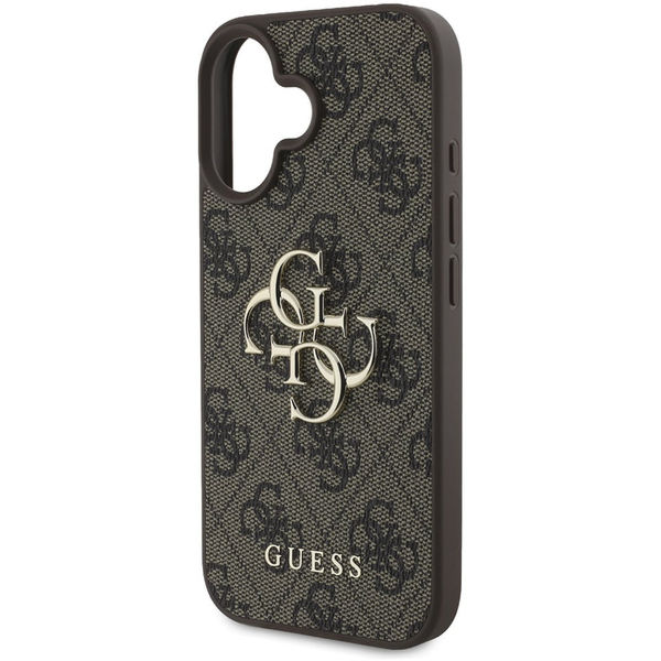 Guess - Hardcase 4G Big Logo (GUHCP16S4GMGBR) - iPhone 16 - Brown