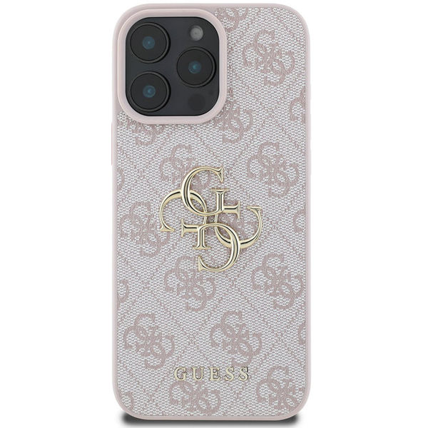 Guess - Hardcase 4G Big Logo (GUHCP16X4GMGPI) - iPhone 16 Pro Max - Pink