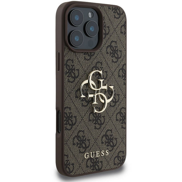 Guess - Hardcase 4G Big Logo (GUHCP16X4GMGBR) - iPhone 16 Pro Max - Brown