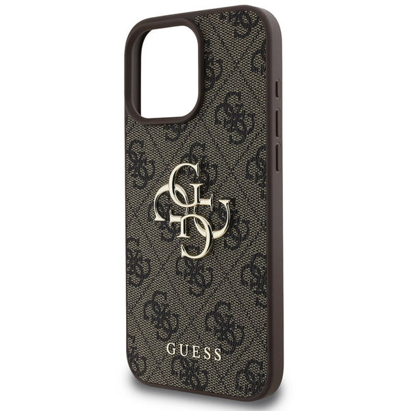 Guess - Hardcase 4G Big Logo (GUHCP16X4GMGBR) - iPhone 16 Pro Max - Brown