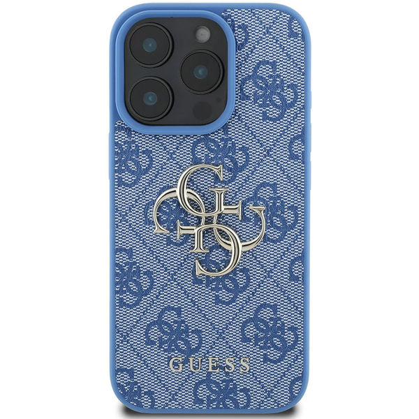 Guess - Hardcase 4G Big Logo (GUHCP16X4GMGBL) - iPhone 16 Pro Max - Blue