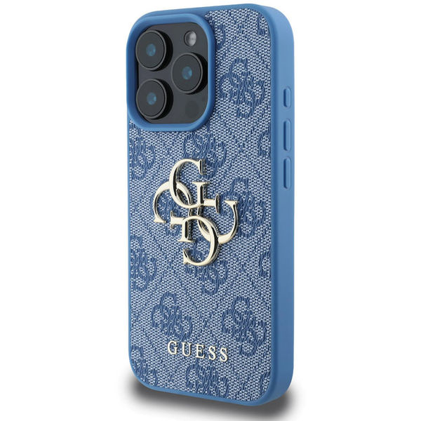 Guess - Hardcase 4G Big Logo (GUHCP16X4GMGBL) - iPhone 16 Pro Max - Blue