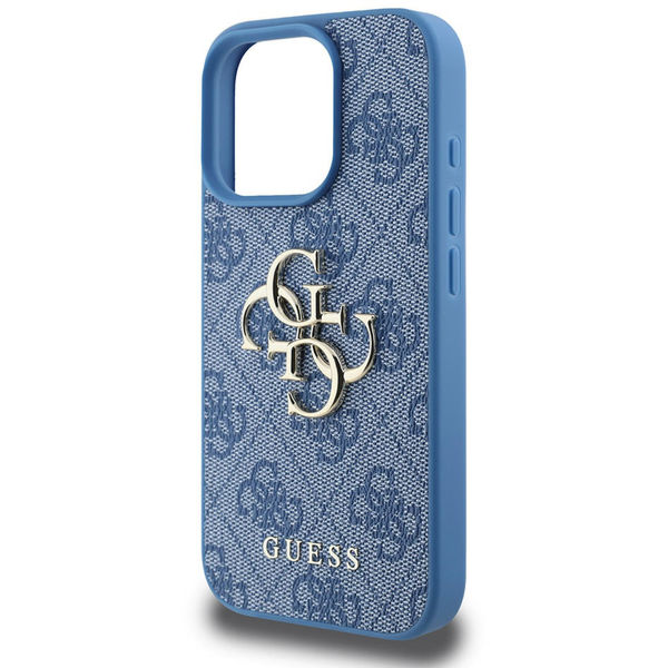 Guess - Hardcase 4G Big Logo (GUHCP16X4GMGBL) - iPhone 16 Pro Max - Blue