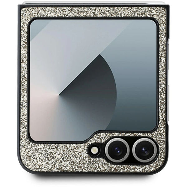 Guess - Glitter Script (GUHCZF6HGGSHD) - Samsung Galaxy Z Flip6 - Gold