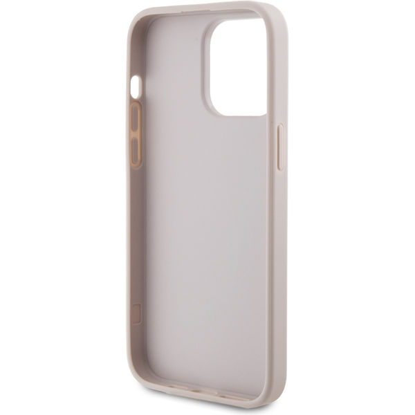 Guess - Hardcase 4G Metal Gold Logo (GUHCP15XG4GFPI) - iPhone 15 Pro Max - Pink
