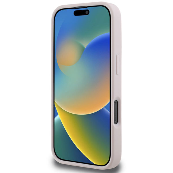 Guess - Quilted Metal Logo (GUHCP16XPSQSQSP) - iPhone 16 Pro Max - Pink