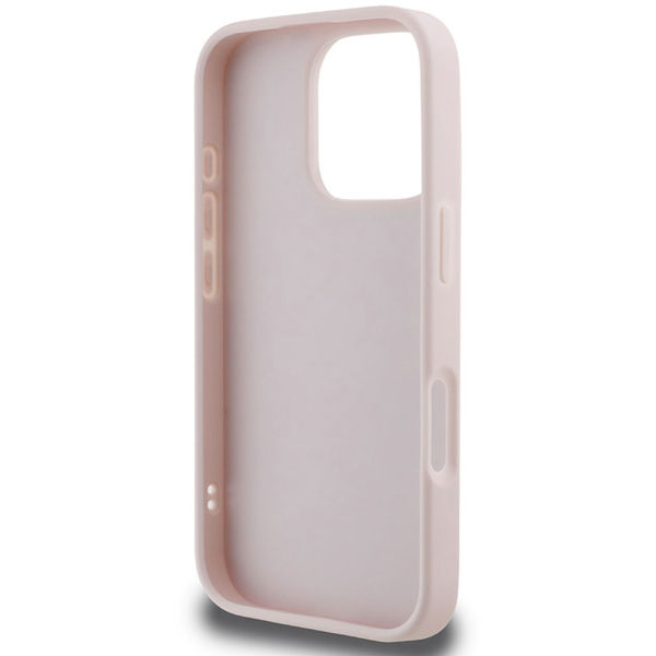 Guess - Quilted Metal Logo (GUHCP16XPSQSQSP) - iPhone 16 Pro Max - Pink