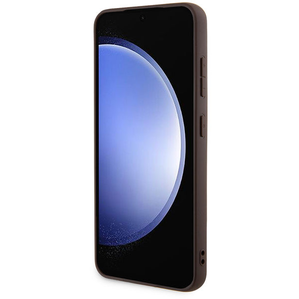 Guess - Hardcase 4G Stripe Collection (GUHCS24MG4GLBR) - Samsung Galaxy S24 Plus - Brown