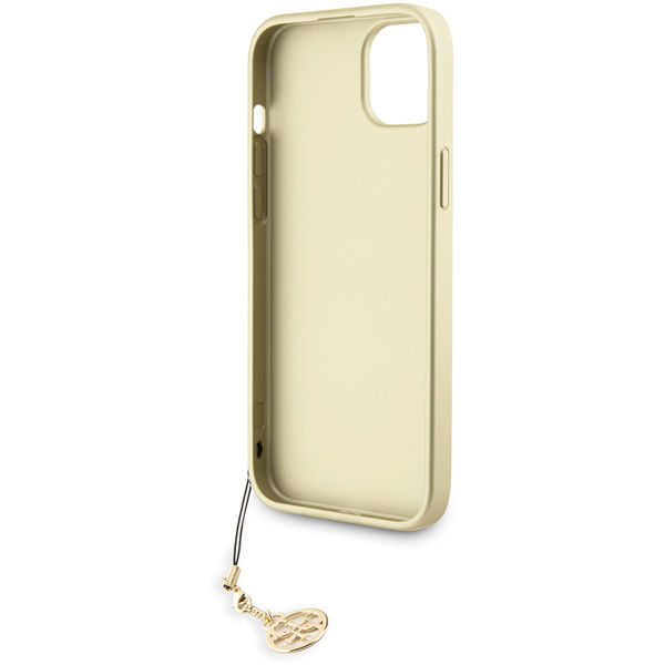 Guess - Hardcase 4G Charms Collection (GUHCP15SGF4GGR) - iPhone 15 - Grey