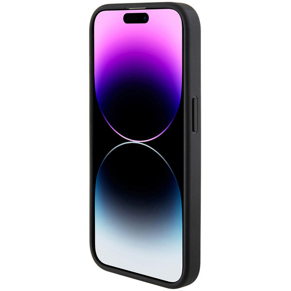 Guess - Grip Stand 4G Triangle Strass (GUHCP15XPGS4TDK) - iPhone 15 Pro Max - Black