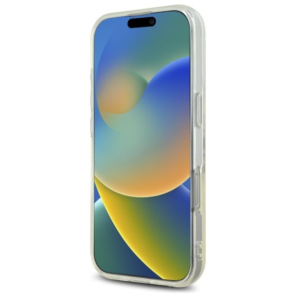 Guess - Hardcase IML Heart (GUHCP16LHCHGSPT) - iPhone 16 Pro - Clear