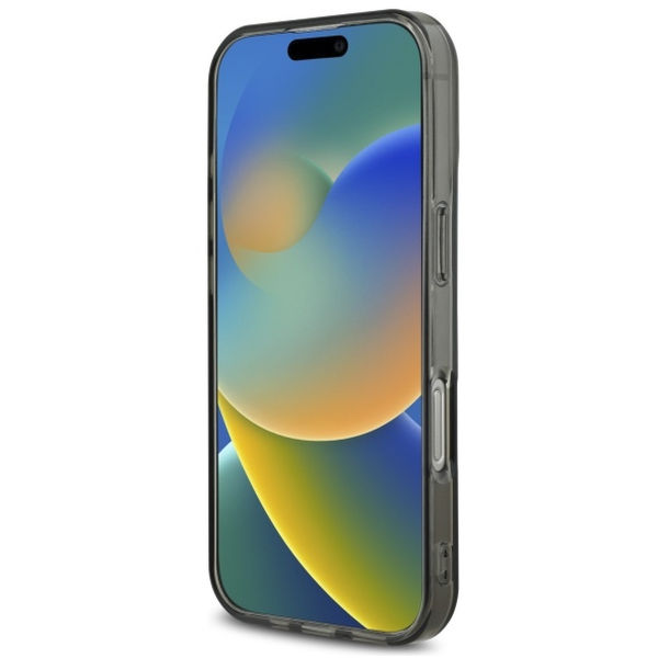 Guess - Hardcase IML Heart (GUHCP16XHCHGSPK) - iPhone 16 Pro Max - Black