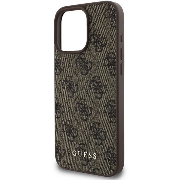 Guess - Hardcase 4G Classic (GUHCP16LG4GFBR) - iPhone 16 Pro - Brown