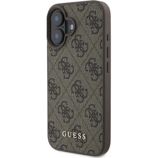 Guess - Hardcase 4G Classic (GUHCP16MG4GFBR) - iPhone 16 Plus - Brown