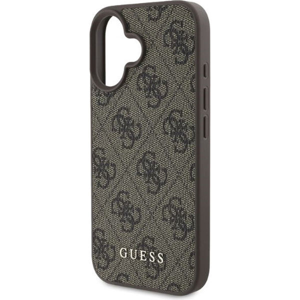 Guess - Hardcase 4G Classic (GUHCP16MG4GFBR) - iPhone 16 Plus - Brown